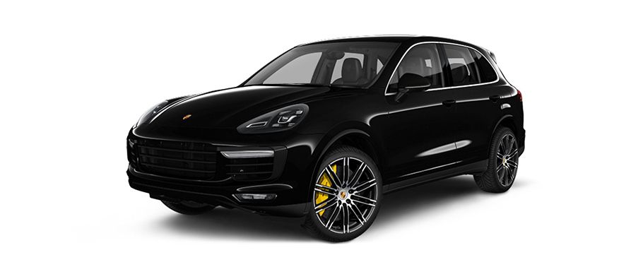 Porsche Cayenne Turbo S Black