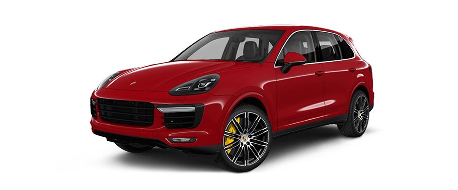 Porsche Cayenne Turbo S Carmine Red