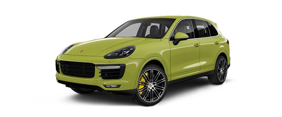 Porsche Cayenne Turbo S Peridot Metallic