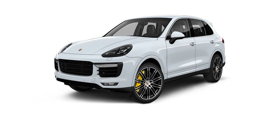 Porsche Cayenne Turbo S Rhodium Silver Metallic