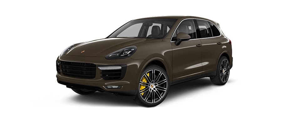 Porsche Cayenne Turbo S Umber Metallic