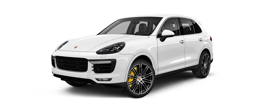 Porsche Cayenne Turbo S White