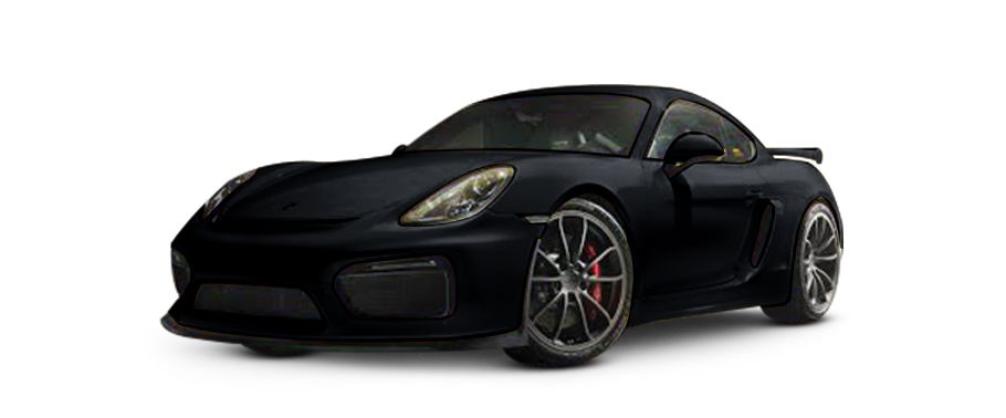 Porsche Cayman GT4 Black