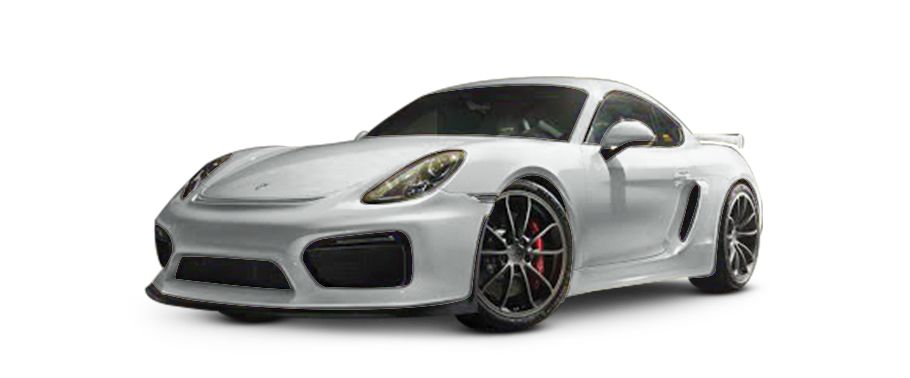 Porsche Cayman GT4 Carrara White Metallic
