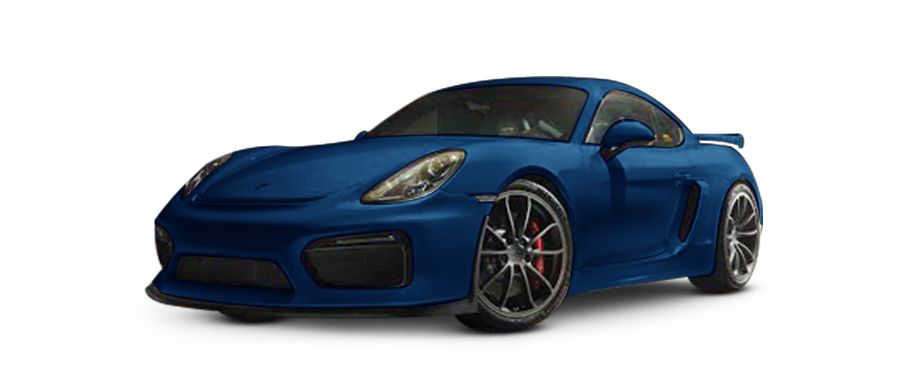 Porsche Cayman GT4 Sapphire Blue Metallic