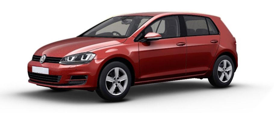 Volkswagen Golf (2012-2017) Sunset Red Volkswagen Golf (2012-2017) Sunset Red