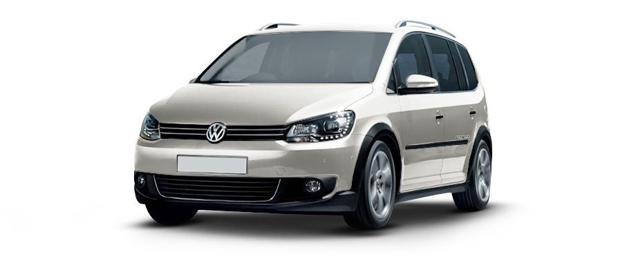 Volkswagen Cross Touran Candy White Volkswagen Cross Touran Candy White