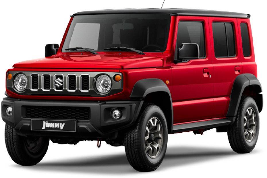 Suzuki Jimny 5 Door Sizzling Red Metallic Suzuki Jimny 5 Door Sizzling Red Metallic