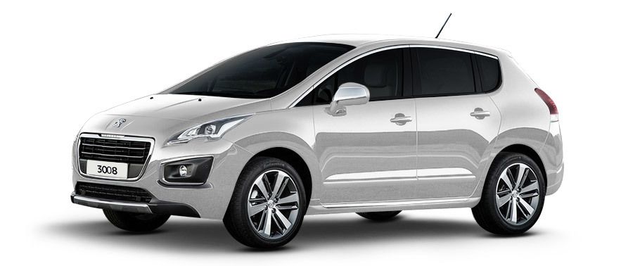 Peugeot 3008 (2008-2017) Pearl White