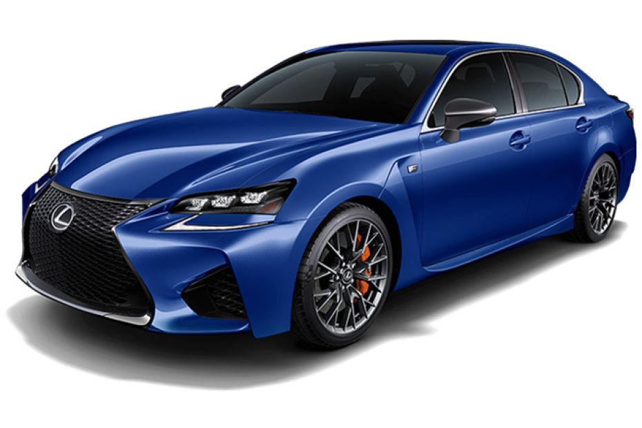 Lexus GS Heat Blue Contrast Layering