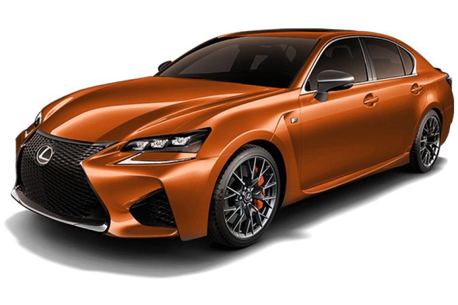 Lexus GS Lava Orange Crystal Shine