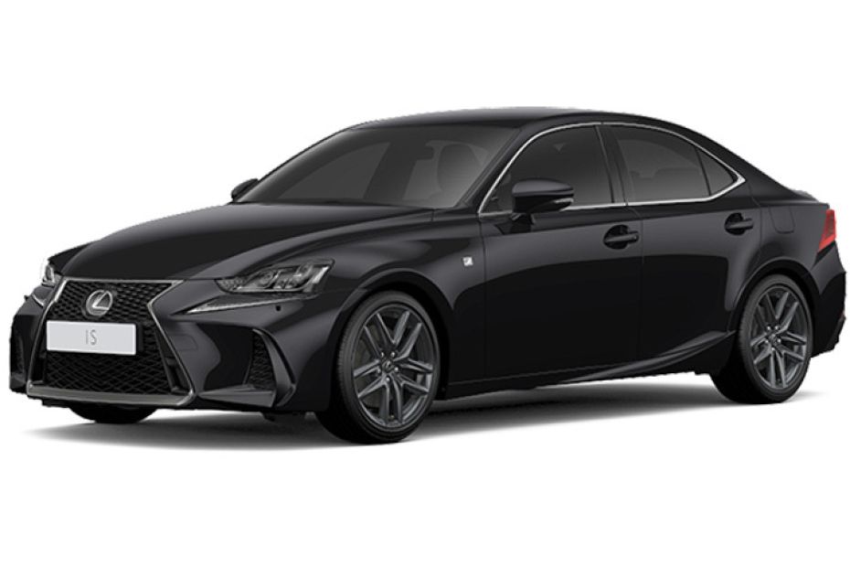 Lexus IS Graphite Black Glass Flake
