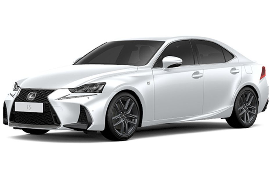 Lexus IS White Nova Glass Flake