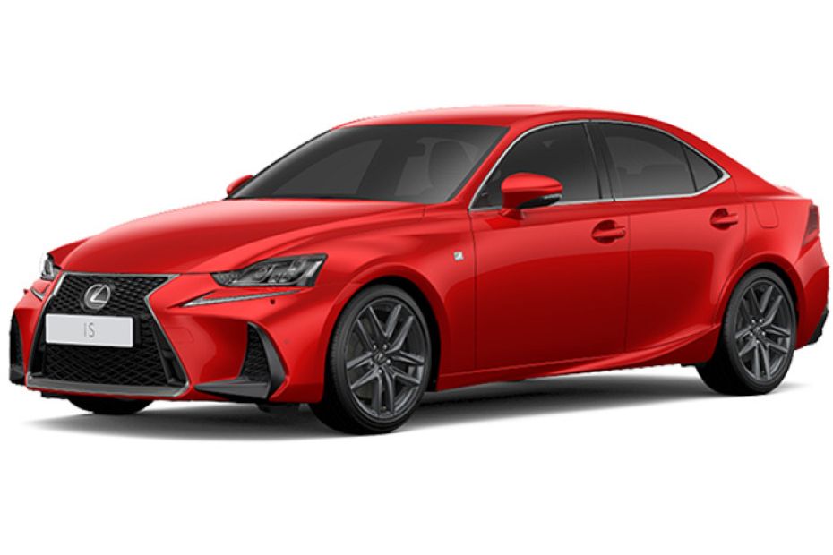 Lexus IS Madder Red