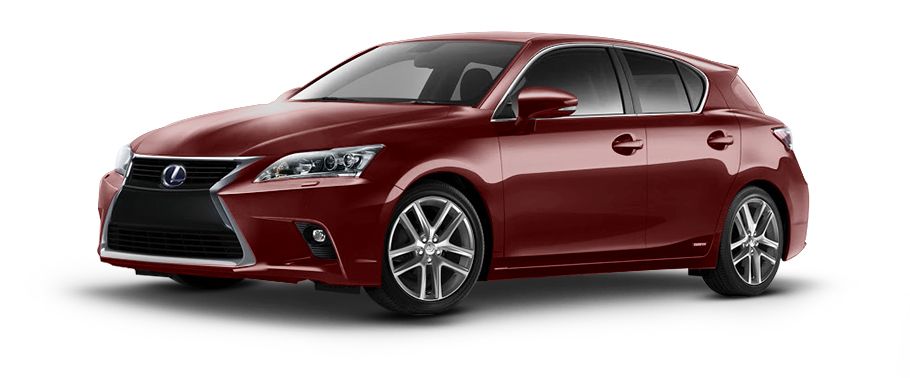 Lexus CT Madder Red