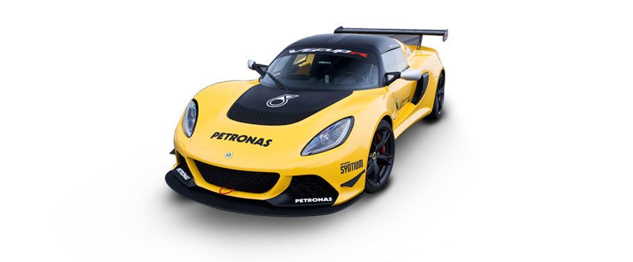 Lotus Exige V6 Cup R Yellow