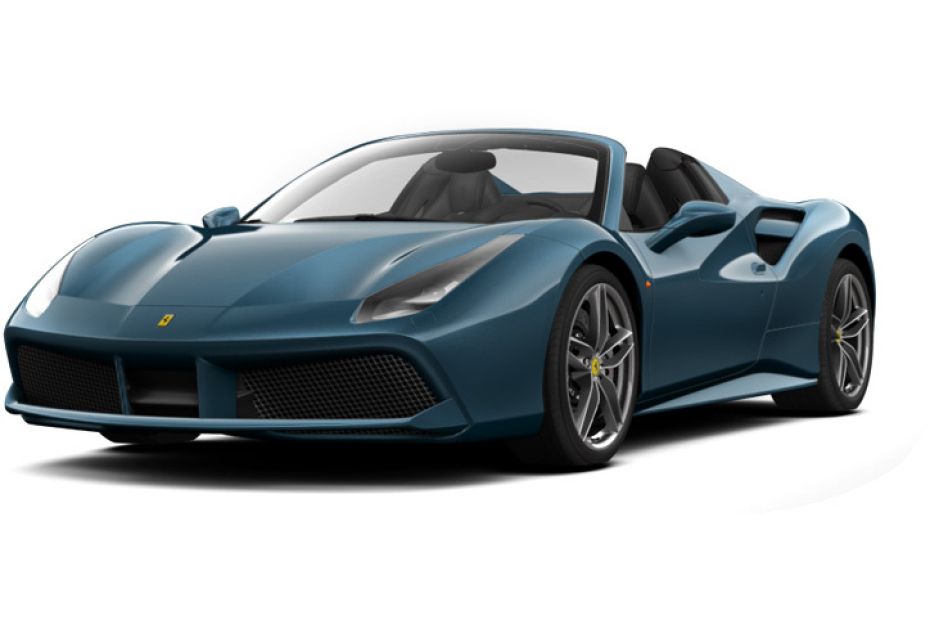 Ferrari 488 Spider Blu Abu Dhabi Ferrari 488 Spider Blu Abu Dhabi