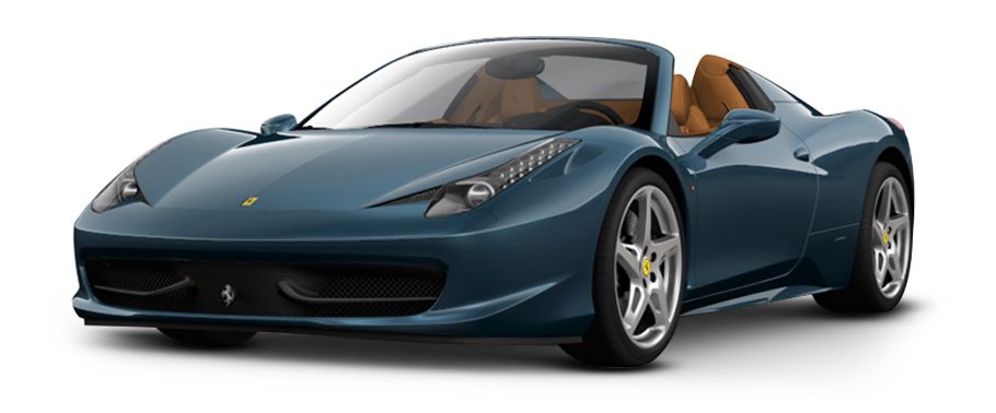 Ferrari 458 Spider Blu Abudhabi Ferrari 458 Spider Blu Abudhabi