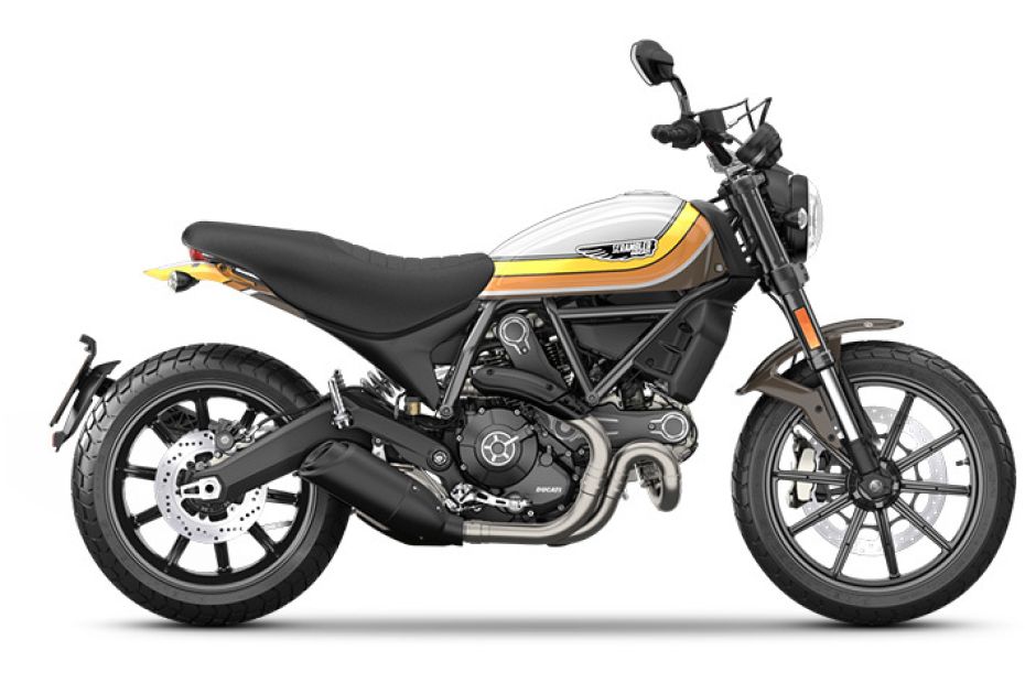 Ducati Scrambler Mach2.0 White Ducati Scrambler Mach2.0 White