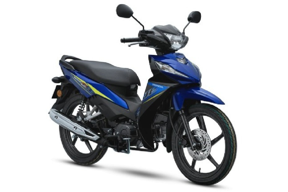 Honda Wave Alpha Blue Honda Wave Alpha Blue