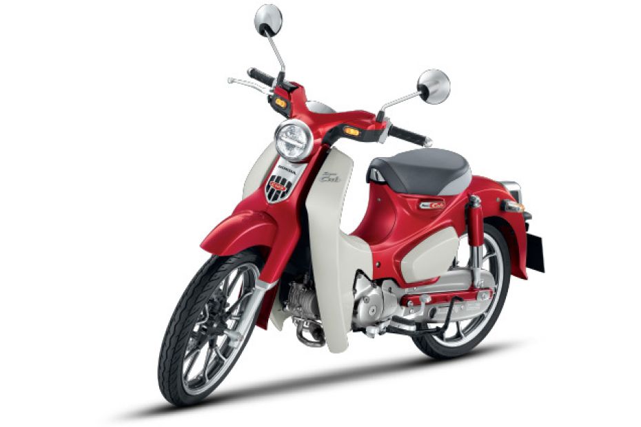 Honda Super Cub Pearl Nebula Red Honda Super Cub Pearl Nebula Red