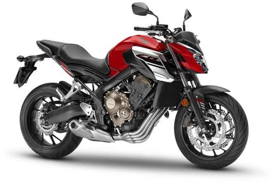 Honda CB650F Candy Red