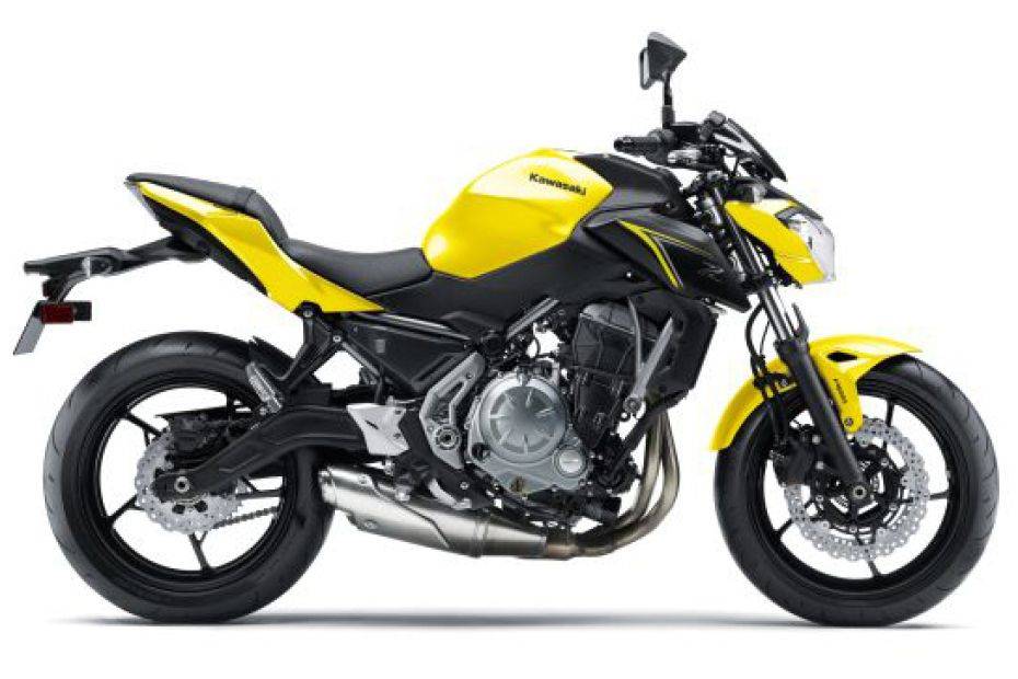 Kawasaki Z650 ABS Yellow Kawasaki Z650 ABS Yellow
