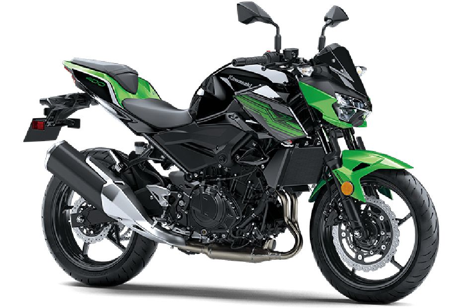 Kawasaki Z 400 Candy Lime Green