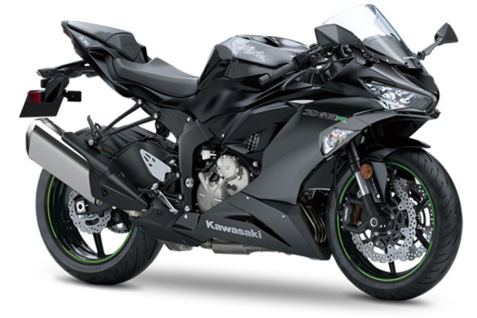 Kawasaki Ninja ZX-6R Metallic Spark Black Kawasaki Ninja ZX-6R Metallic Spark Black