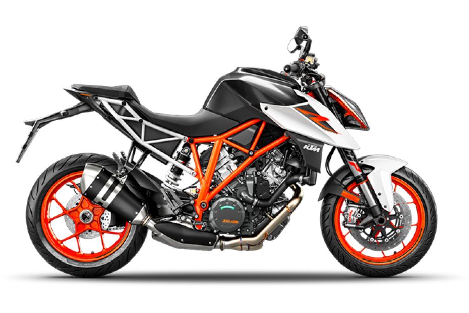 KTM 1290 Super Duke R Black White KTM 1290 Super Duke R Black White