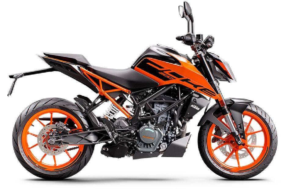 KTM Duke 200 Orange KTM Duke 200 Orange