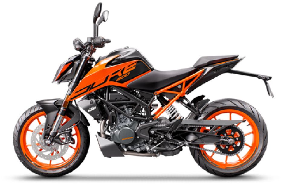 KTM Duke 200 Orange KTM Duke 200 Orange