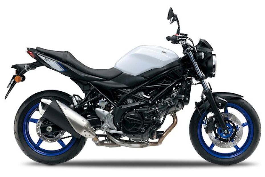 Suzuki SV 650 Pearl Glacier White Suzuki SV 650 Pearl Glacier White