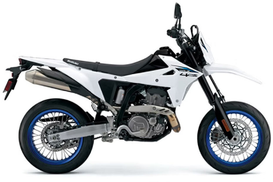 Suzuki DR-Z4SM Solid White