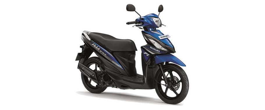 Suzuki Address Blue