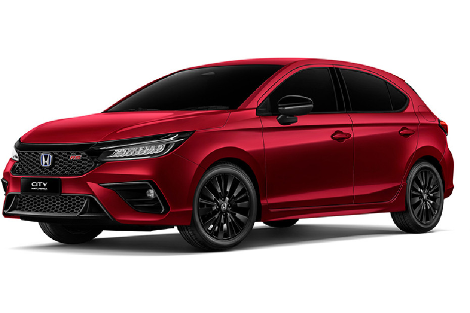 Honda City Hatchback Ignite Red Metallic