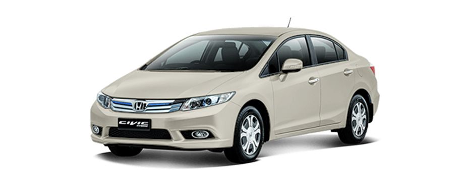 Honda Civic Hybrid White Orchid Pearl