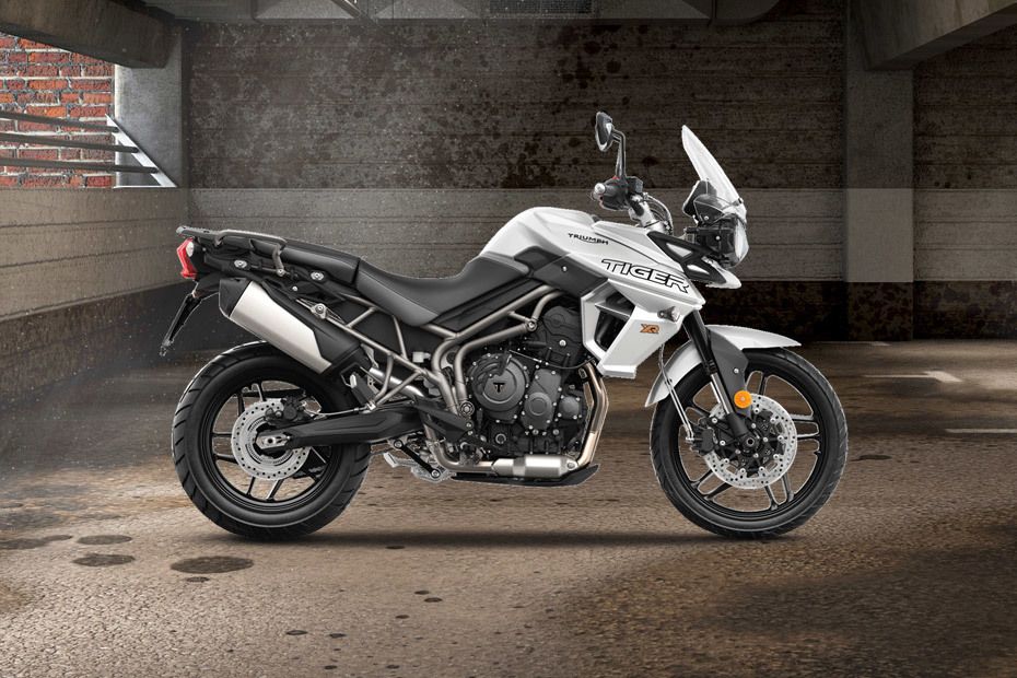 Triumph Tiger 800 2018 Crystal White Triumph Tiger 800 2018 Crystal White