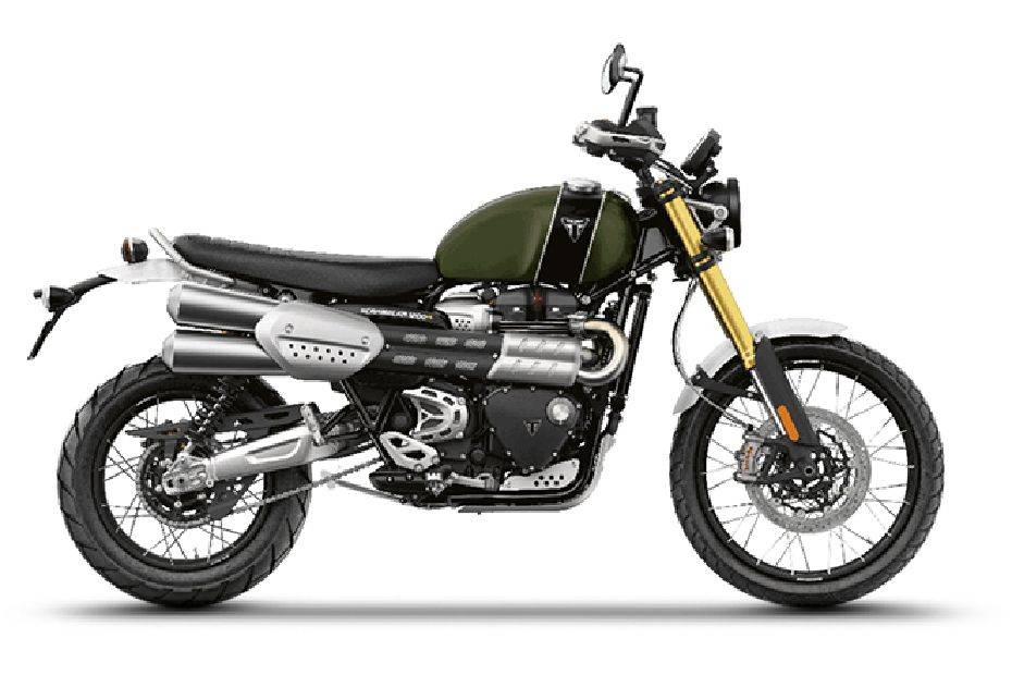 Triumph Scrambler 1200 Green Triumph Scrambler 1200 Green