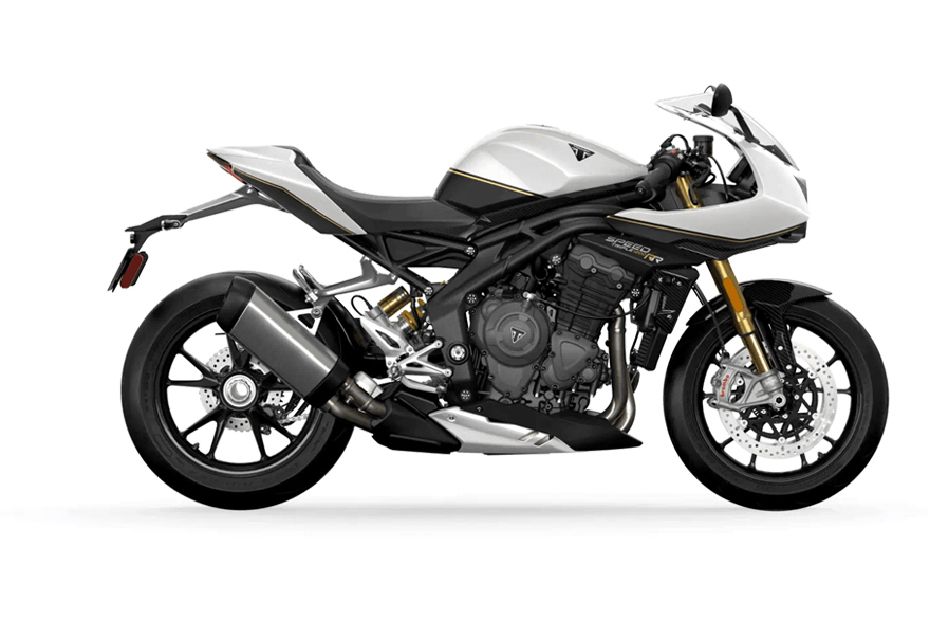 Triumph Speed Triple 1200 RR Crystal White Storm Grey