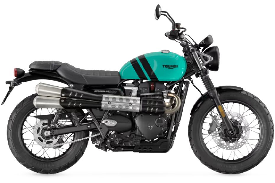 Triumph Scrambler 900 Kingfisher Blue Triumph Scrambler 900 Kingfisher Blue