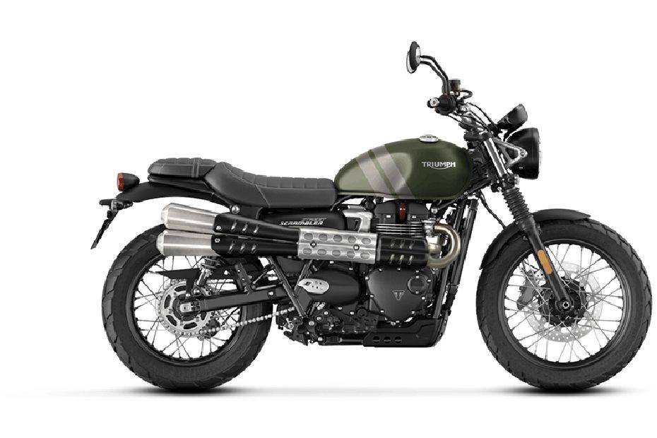 Triumph Street Scrambler Matt Khaki Triumph Street Scrambler Matt Khaki