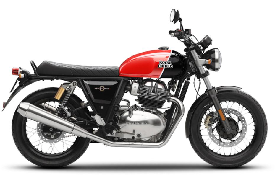 Royal Enfield Interceptor 650 2023 colors, 4 colors available in
