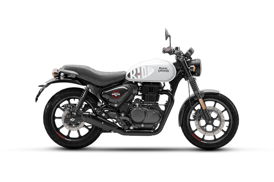 Royal Enfield Hunter 350 White