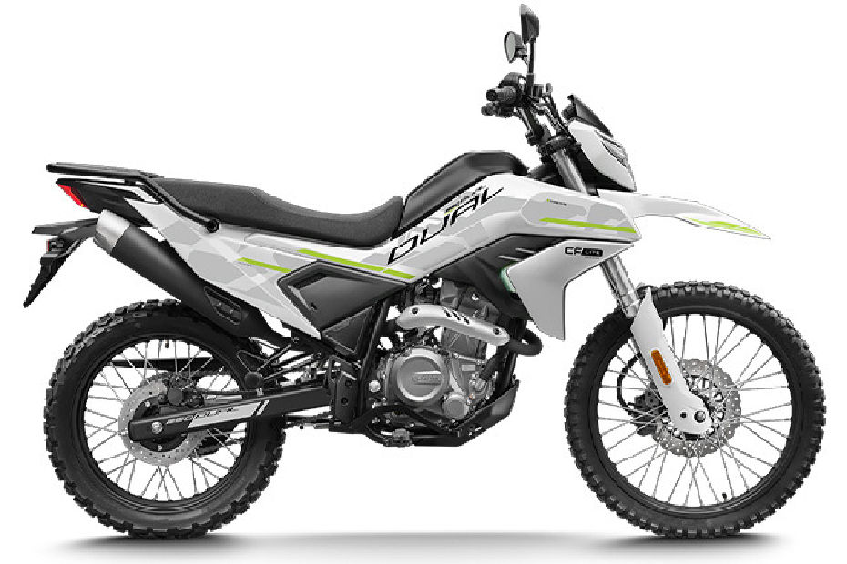 CFMoto 250 Dual Polar White