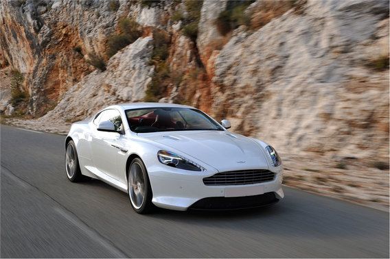 Aston Martin DB9 Front Medium View