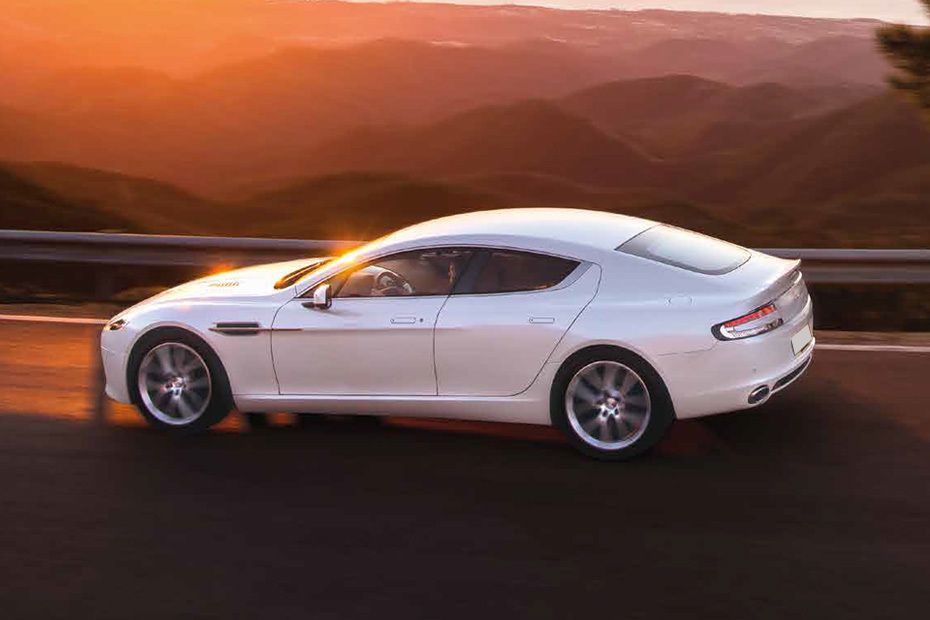 Rear Cross Side View of Aston Martin Rapide S