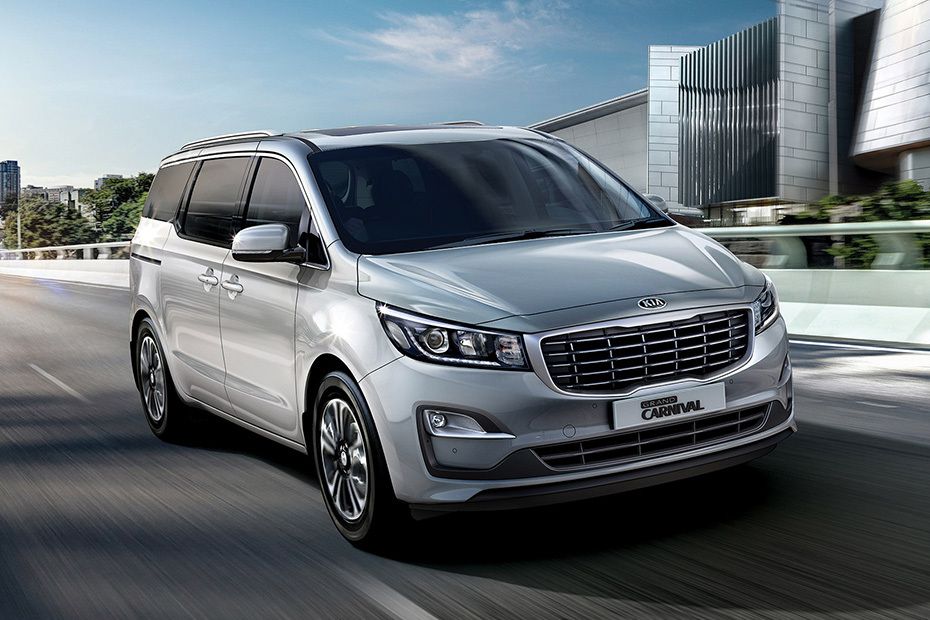 Kia Grand Carnival Front Cross Side View Kia Grand Carnival Front Cross Side View
