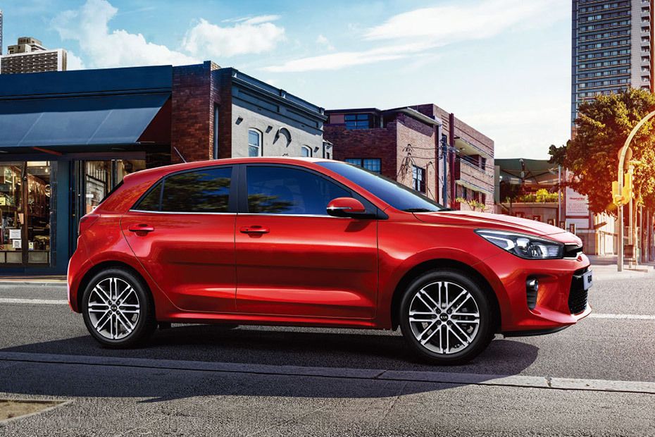 Kia Rio Drivers Sideview