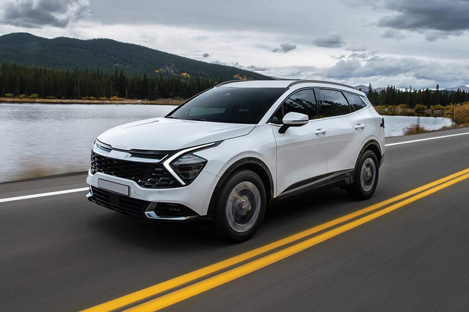 Kia Sportage Front Side View Kia Sportage Front Side View